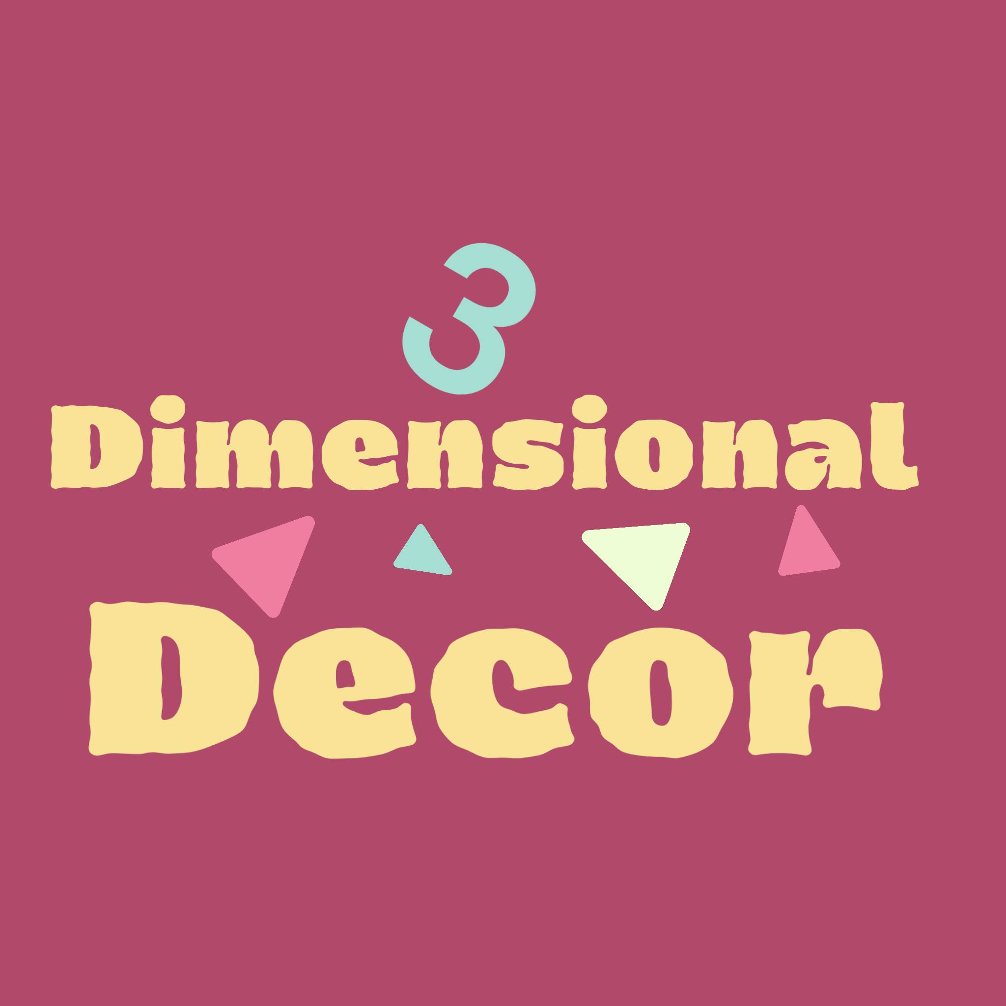 Logo of 3 Dimensional Decor Gift Shops In Peterborough, Cambridge